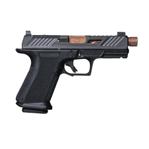 MR920 Elite Threaded Optics Ready 15 Round 9mm Pistol - Black/bronze