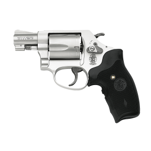 Model 637 Airweight 1.88" 5 Round 38 Special+P Revolver with Laser Grip - Stainless/Black