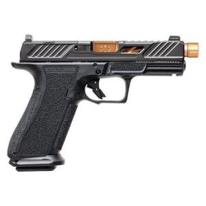 XR920 Elite Threaded Optic Cut 17 Round 9mm Pistol - Black/Bronze