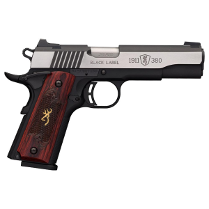 1911-380 Black Label Medallion Pro with Combat Sights 8 Round 380 ACP Pistol