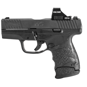 PPS M2 3.20" 6 Round 9mm Luger Pistol with Red Dot - Black
