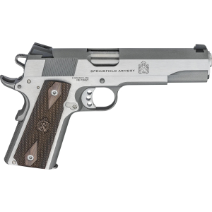 1911 Garrison 5" 9 Round 9mm Pistol - Stainless/Wood