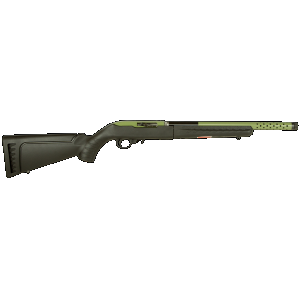 10/22 Takedown Lite 16.12" 10 Round 22 Long Rifle Semi Auto Rifle - Green