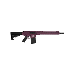 AR-10 16" 10 Round 308 Winchester Semi Auto Rifle - Black Cherry Stainless