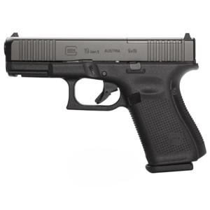 G19 Gen5 MOS 4.02" 15 Round 9mm Pistol - Black