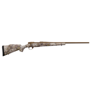 Vanguard Badlands 26" 4 Round 6.5-300 Weatherby Bolt Action Rifle - Burnt Bronze/Camo