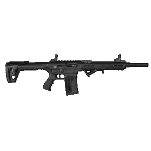 AR Style 18.50" 2/5 Round 12 Gauge Semi Auto Shotgun