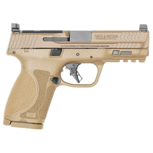 M&P M2.0 Optic Ready 4" 15 Round 9mm Luger Pistol - Flat Dark Earth - No Safety