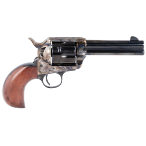 1873 Cattleman Birdshead 4.75" 6 Round 357 Magnum Revolver - Case Color Hardened/Walnut