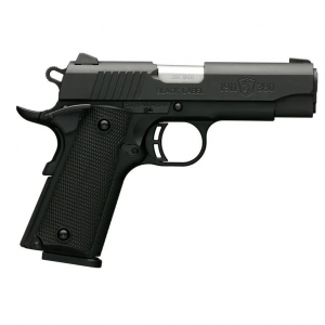 1911 Black Label Compact 3.63" 8 Round 380 Acp Pistol - Black