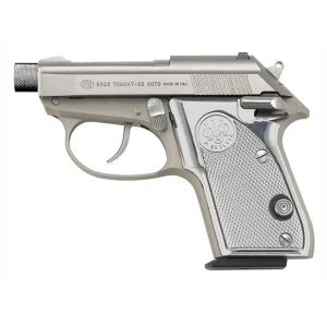 3032 Tomcat Ghost Buster 2.90" 7 Round 32 ACP Pistol - Silver