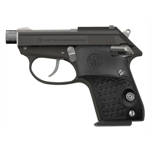 3032 Tomcat Silver Black Gorilla 2.90" 7 Round 32 ACP Pistol - Black