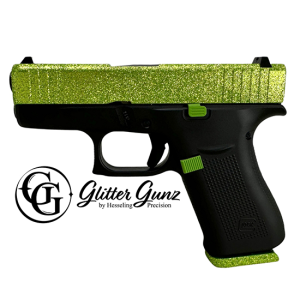 G43X 3.4" 10 Round 9mm Pistol - Zombie Green Glitter