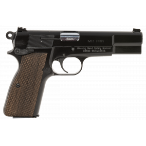 HIGH Power Mc P35 4.87" 15 Round 9mm Luger Pistol - Black/walnut Grip