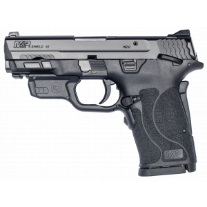 M&P Shield Ez M2.0 3.67" 8 Round 9mm Luger Pistol With Crimson Trace Laser - Black