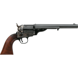 1860 Open Top 7.50" 6 Round 45 Long Colt Revolver - Case Color Hardened/Walnut