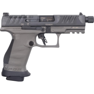 PDP Pro SD Compact Threaded 15 Round 9mm Pistol - Tungsten Gray/Black