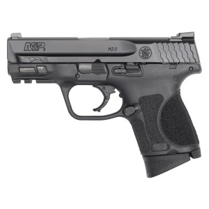 M&P M2.0 Sub-Compact 3.60" 12 Round 9mm Luger Pistol - Black - No Manual Safety