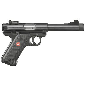 Mark IV Target 5.50" Threaded 10 Round 22 Long Rifle Rimfire Pistol - Blued