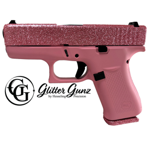G43X 3.4" 10 Round 9mm Pistol - Bubble Gum Glitter
