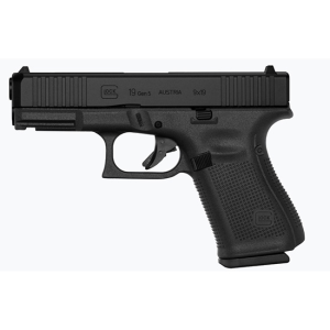 G19 Gen5 4.02" 15 Round 9mm Pistol - Black