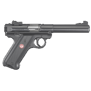 Mark IV Target 5.50" 10 Round 22 Long Rifle Rimfire Pistol - Black