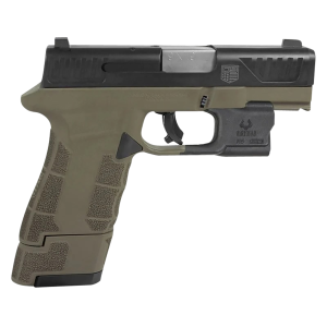 DBAM29 Sub-Compact 3.50" 12/17 Round 9mm Luger Pistol with Viridian Laser - Flat Dark Earth