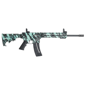 M&P15 Sport 16.5" 25 Round 22 Long Rifle Semi Auto Rifle - Robin Egg Blue