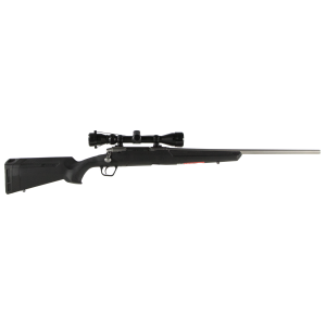Axis XP 22" 4 Round 223 Remington Bolt Action Rifle with Scope - Black/Stainless