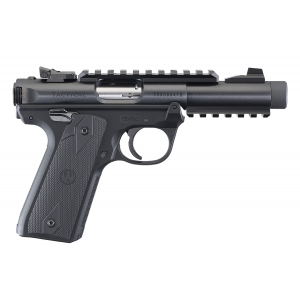 MARK Iv 22/45 Tactical 4.40" Threaded 10 Round 22 Long Rifle Rimfire Pistol - Black