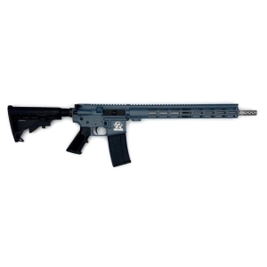 AR-15 16" 30 Round 223 Remington/5.56 NATO Semi Auto Rifle - Blue Titanium Stainless