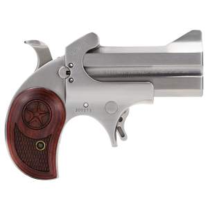 Cowboy Defender 3" 2 Round 38 Special Derringer - Stainless/Rosewood