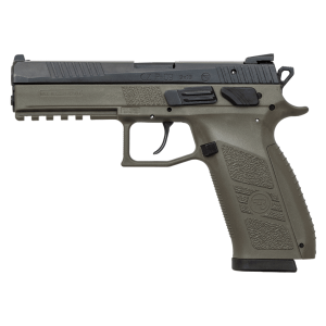 P-09 4.54" 10 Round 9mm Luger Pistol - OD Green