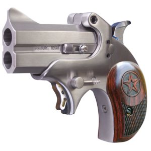 Mini Original 2.50" 2 Round 45 Long Colt Derringer - Stainless/Rosewood