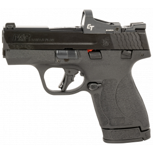 M&P Shield Plus Bundle 3.10" 10/13 Round 9mm Luger Pistol With Red Dot - Black
