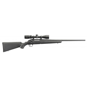 AMERICAN 22" 4 Round 308 Winchester Bolt Action Rifle With Vortex Crossfire Ii Scope - Black