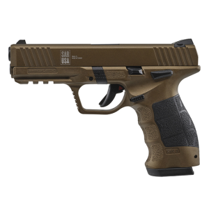 SAR9 Mete 4.4" 17 Round 9mm Pistol - Bronze