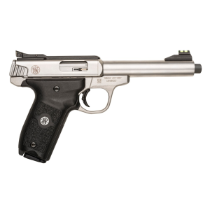 SW22 Victory 5.50" Threaded 10 Round 22 Long Rifle Rimfire Pistol - Satin Stainless