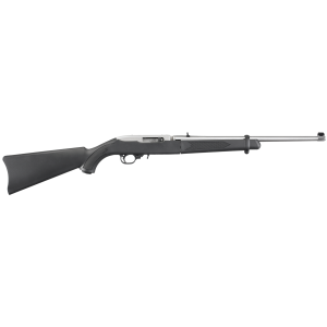 10/22 Takedown 18.50" 10 Round 22 Long Rifle Semi Auto Rifle - Black/Matte Stainless