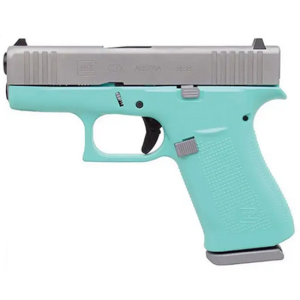 G43X 3.4" 10 Round 9mm Pistol - Robin Egg Blue/Satin