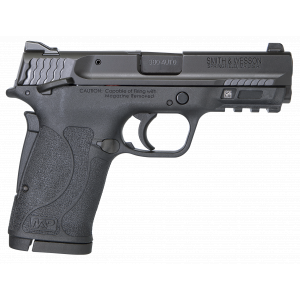 M&P Shield Ez Compact Slim 3.67" 8 Round 380 Acp Pistol - Black - Thumb Safety
