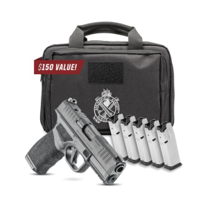 Hellcat Pro OSP 3.7" 15 Round 9mm Luger Pistol with Gear Up Package - Black