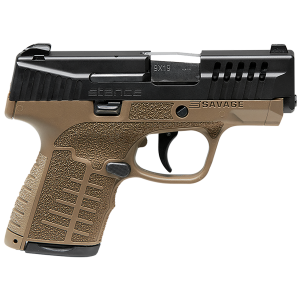 Stance 3.20" 7/10 Round 9mm Luger Pistol with Night Sights - No Manual Safety - Flat Dark Earth