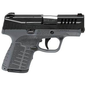Stance 3.20" 7/8 Round 9mm Luger Pistol with Night Sights - No Manual Safety - Gray