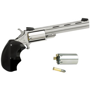 Mini-Master 4" 5 Round 22 Long Rifle / 22 WMR Rimfire Revolver - CA Compliant