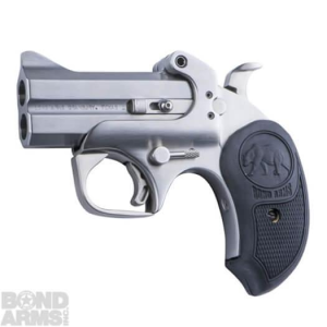Papa Bear 3" 2 Round 45 Long Colt/410 Gauge Derringer - Stainless/Black