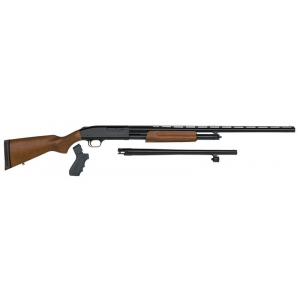 500 Field/security Combo 28" 5 Round 12 Gauge Pump Action Shotgun - Wood/blued