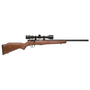 93R17 GVXP 21" 5 Round 17 HMR Bolt Action Rifle with Scope - Brown Hardwood