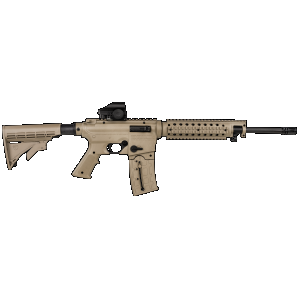 715T Flat Top Tactical 16.25" 25 Round 22 Long Rifle Semi Auto Rimfire Rifle - Flat Dark Earth