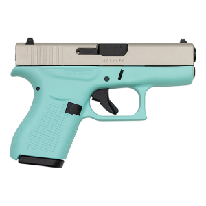 G42 3.25" 6 Round 380 ACP Pistol - Robin Egg Blue/Satin